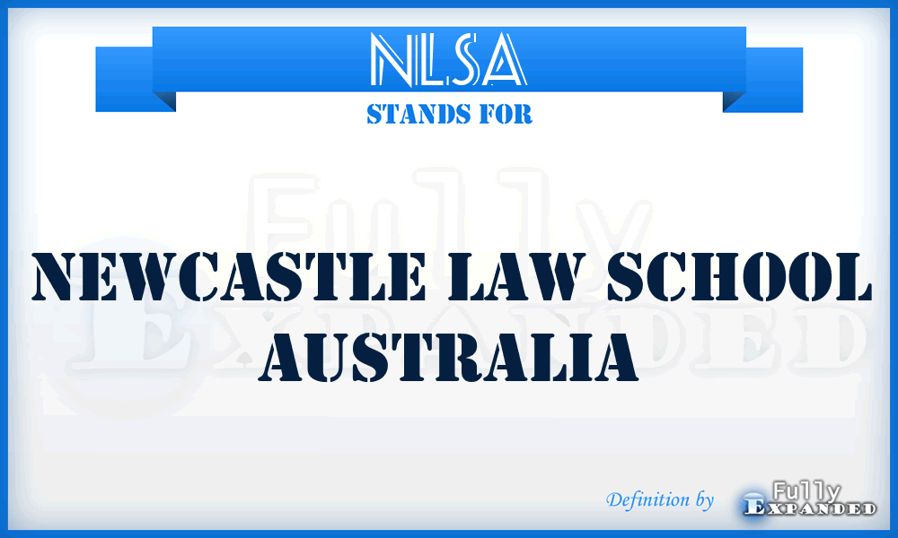 NLSA - Newcastle Law School Australia