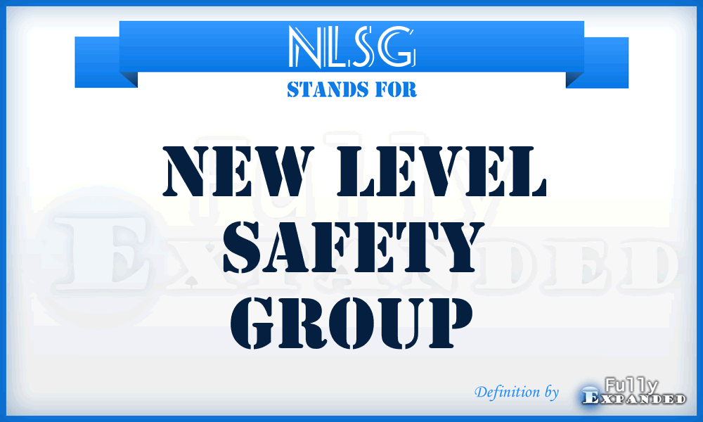 NLSG - New Level Safety Group