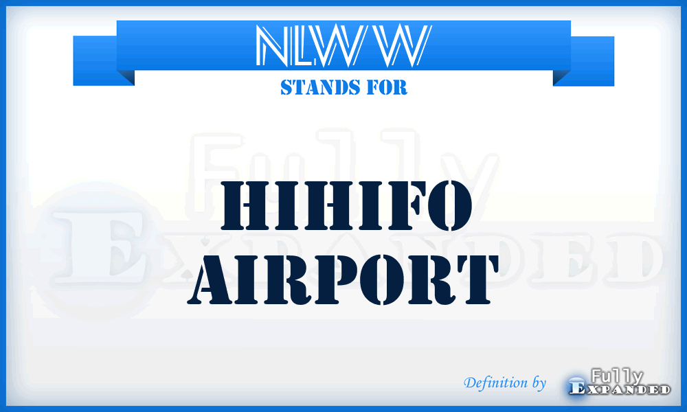 NLWW - Hihifo airport