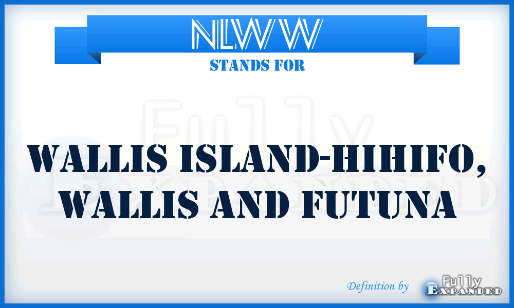 NLWW - Wallis Island-Hihifo, Wallis and Futuna