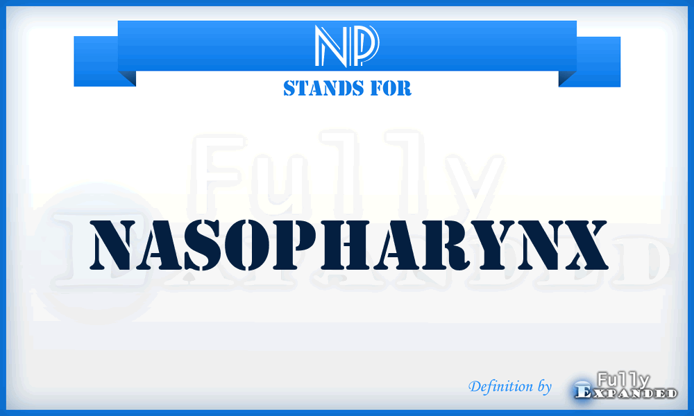 NP - Nasopharynx