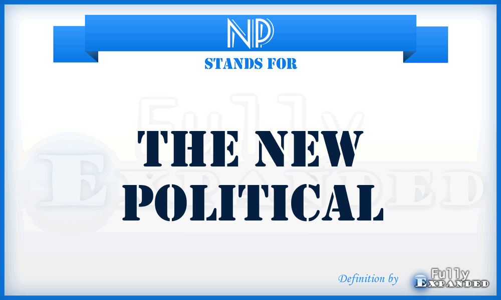 NP - The New Political
