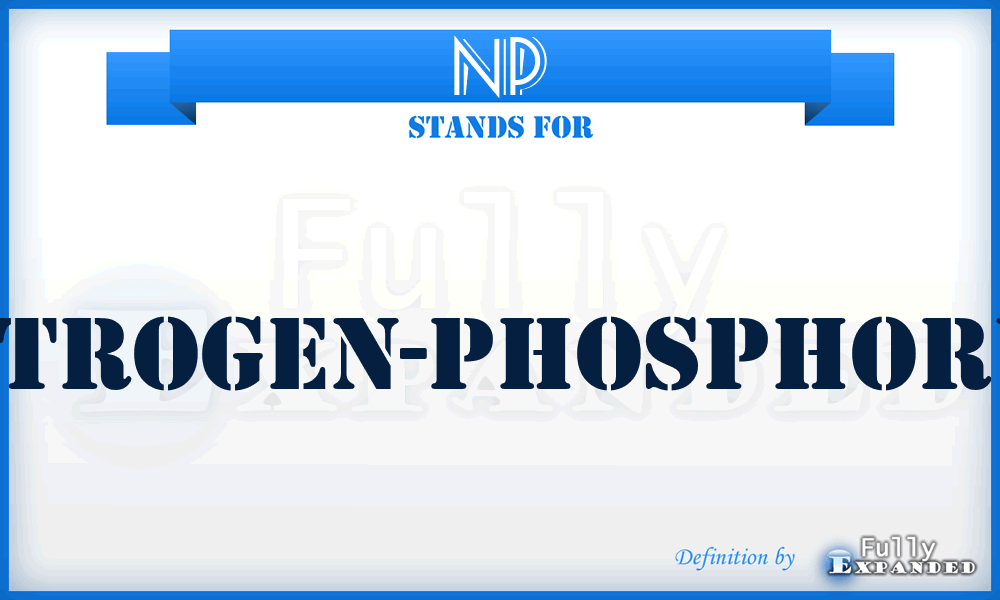 NP - nitrogen-phosphorus