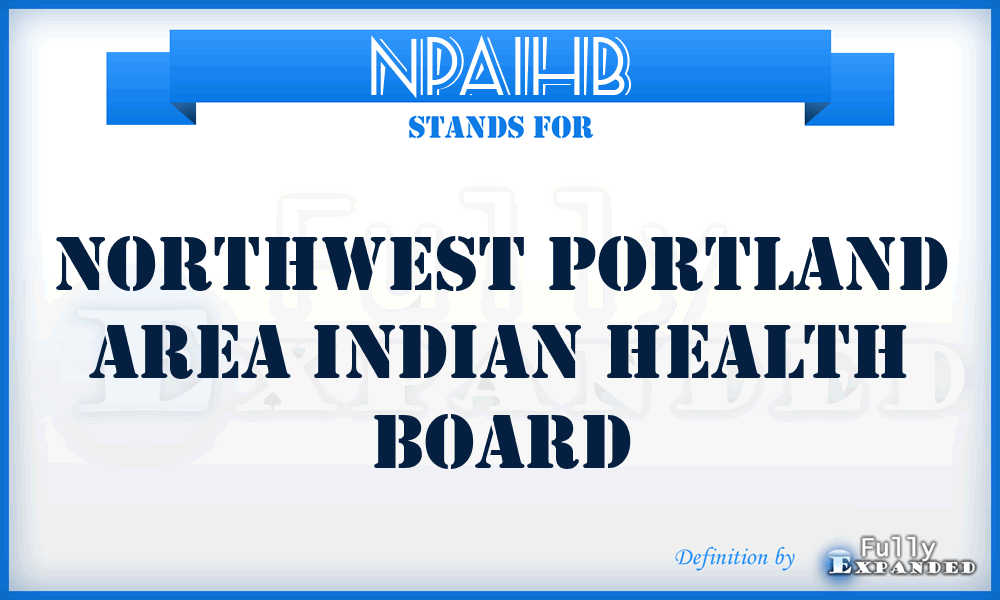 NPAIHB - Northwest Portland Area Indian Health Board