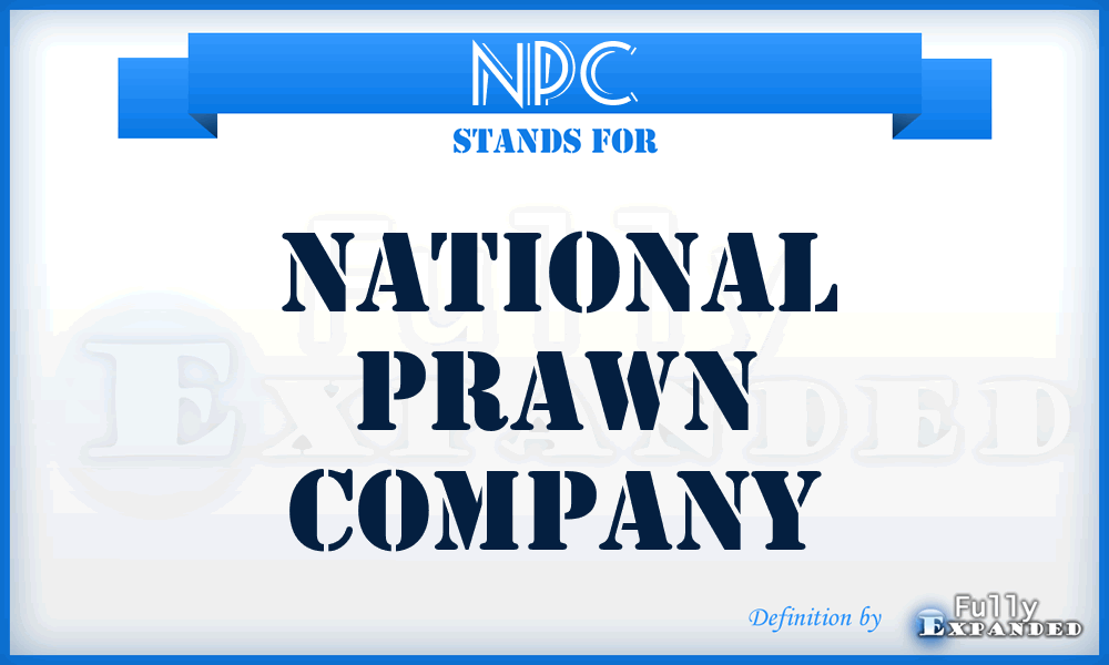 NPC - National Prawn Company