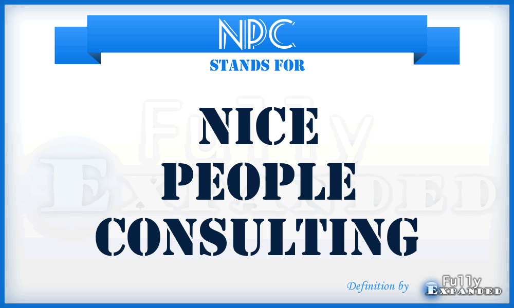 NPC - Nice People Consulting