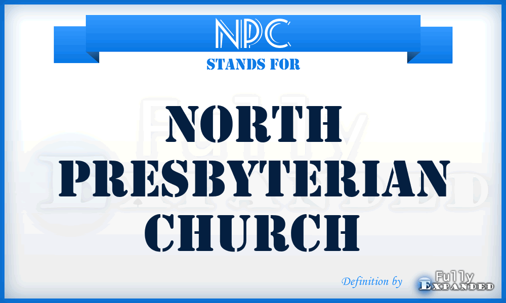 NPC - North Presbyterian Church