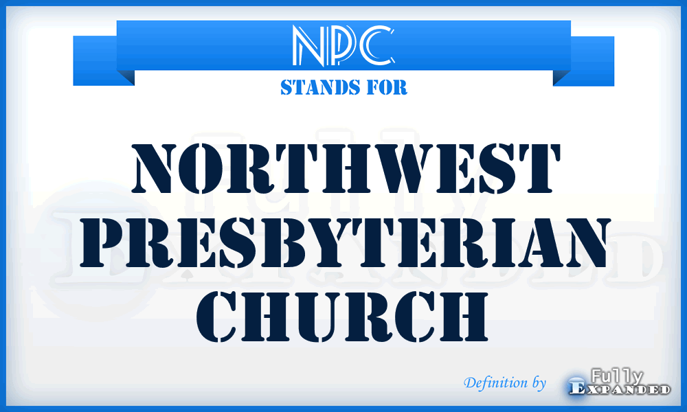 NPC - Northwest Presbyterian Church