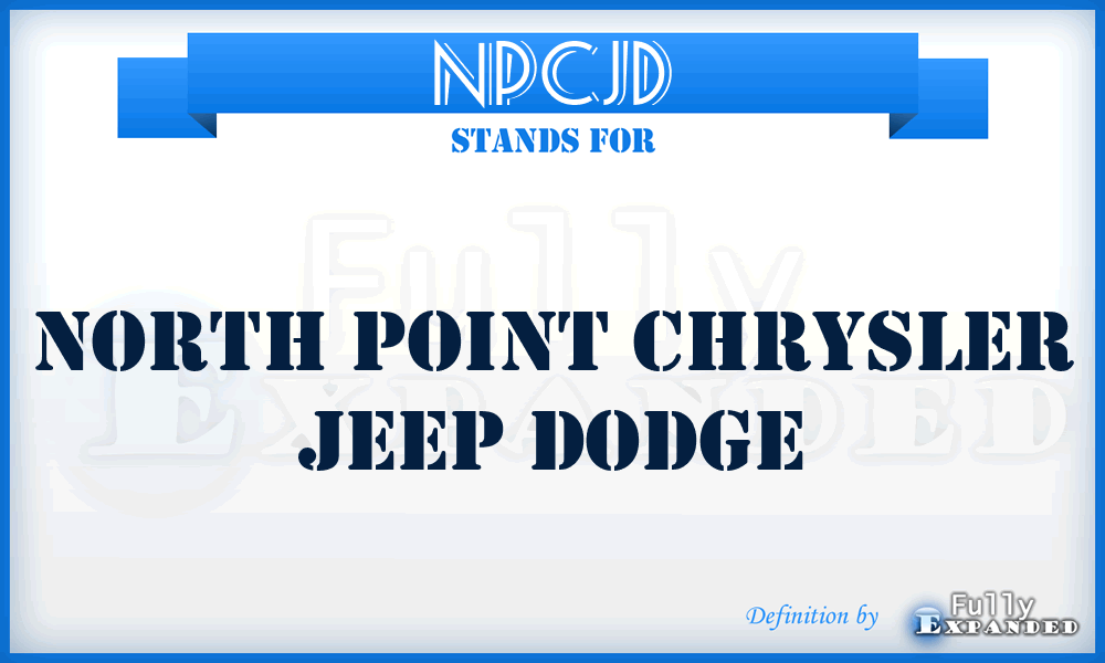 NPCJD - North Point Chrysler Jeep Dodge
