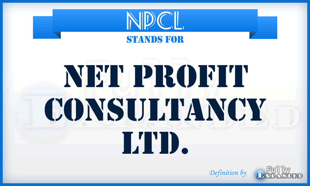 NPCL - Net Profit Consultancy Ltd.