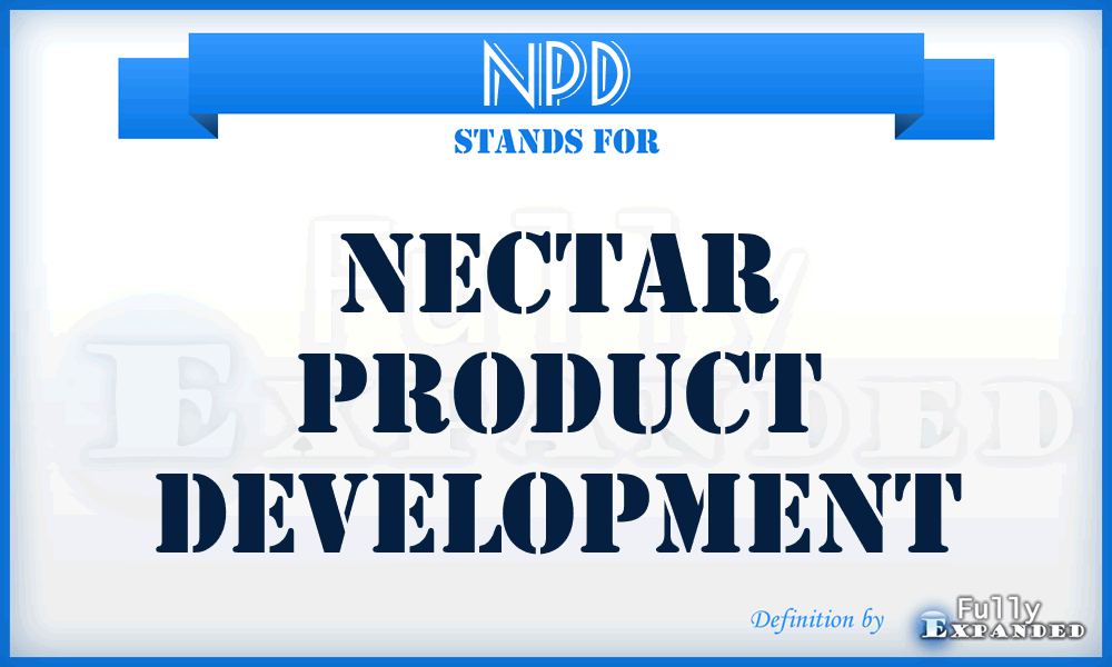 NPD - Nectar Product Development