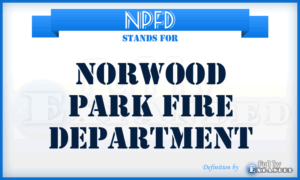 NPFD - Norwood Park Fire Department