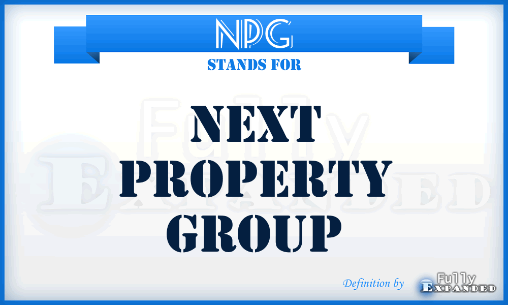NPG - Next Property Group