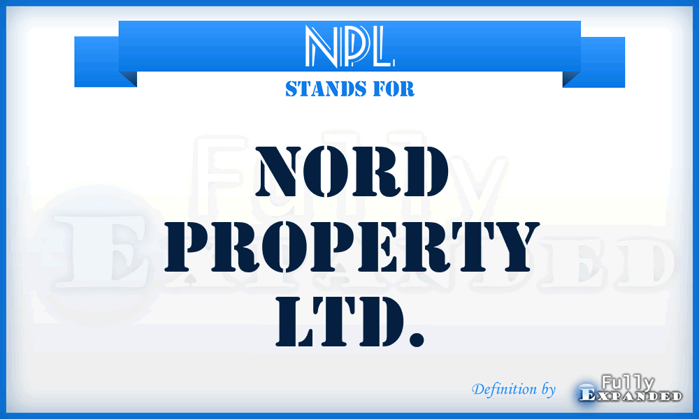 NPL - Nord Property Ltd.