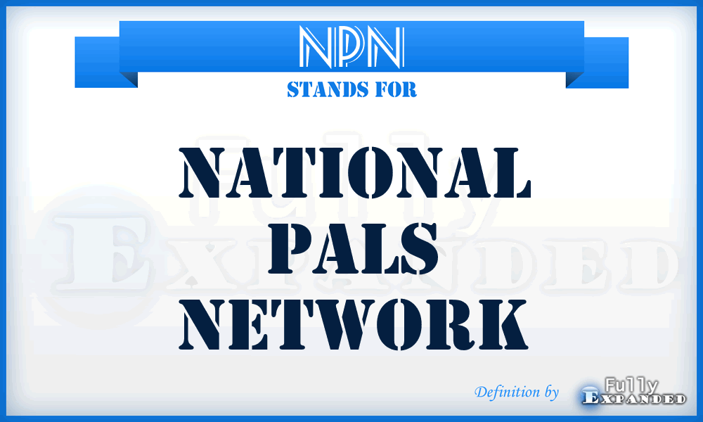 NPN - National Pals Network