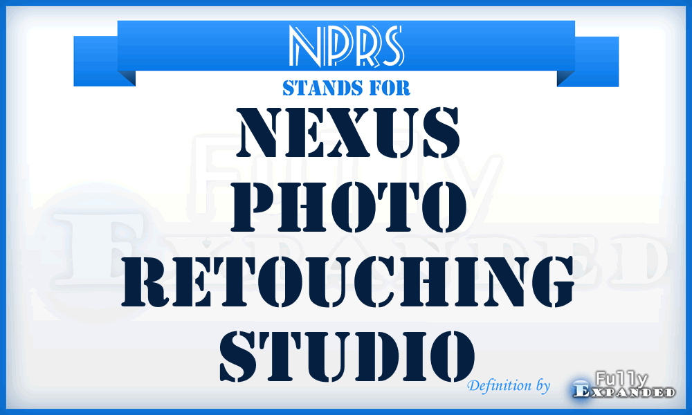 NPRS - Nexus Photo Retouching Studio