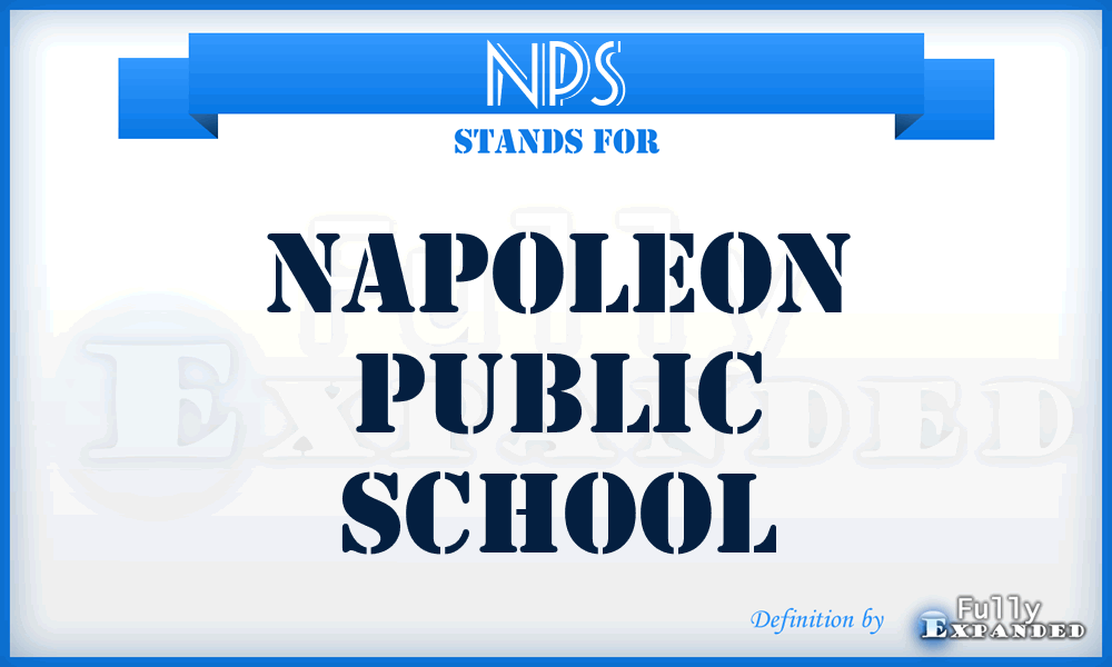 NPS - Napoleon Public School
