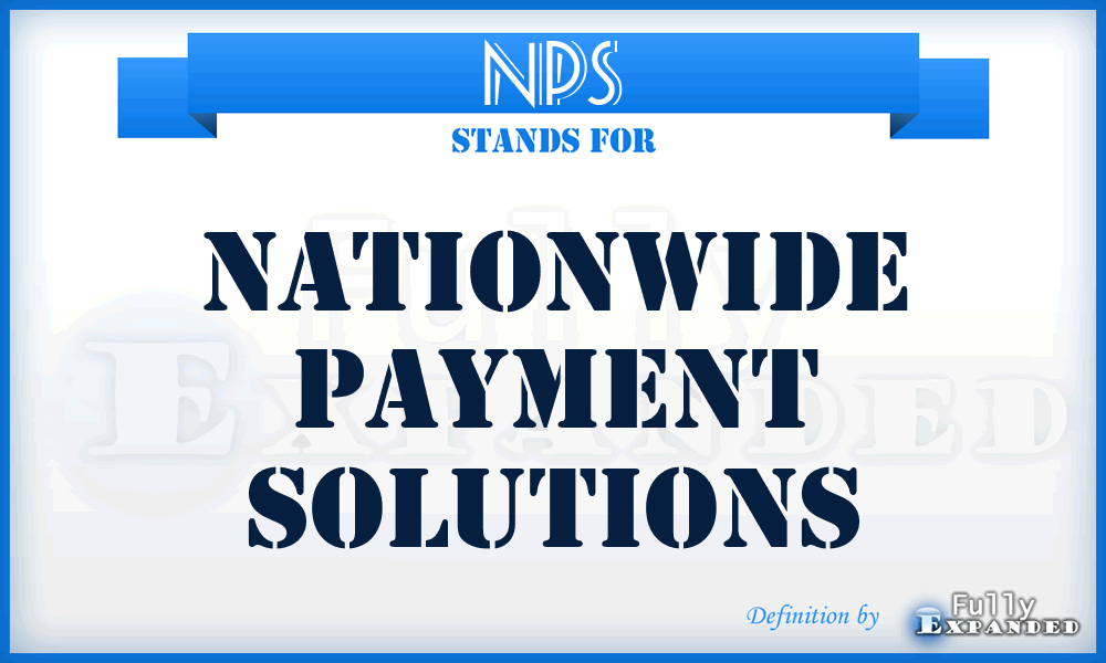 NPS - Nationwide Payment Solutions