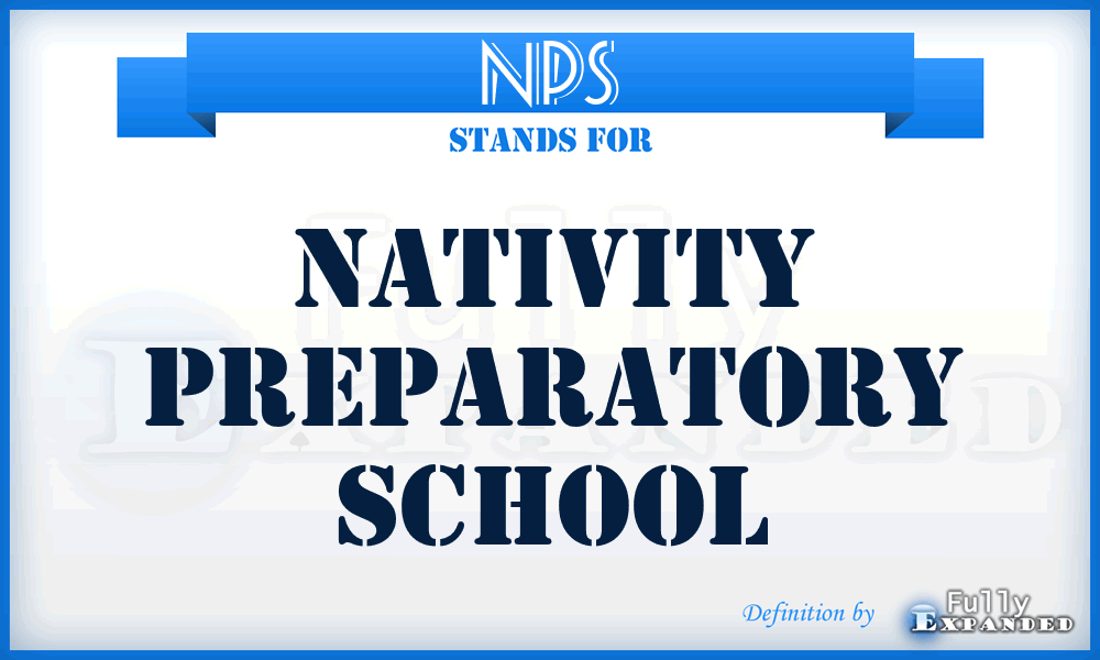 NPS - Nativity Preparatory School