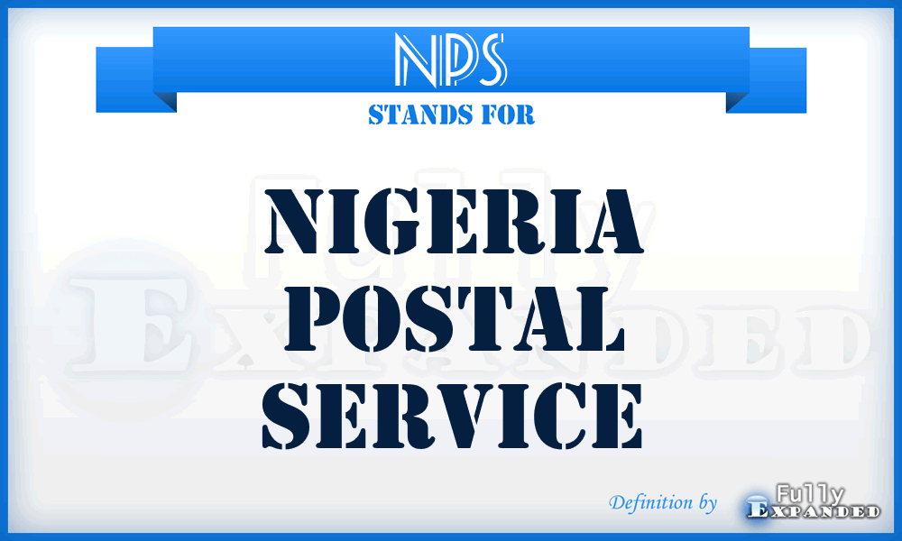 NPS - Nigeria Postal Service