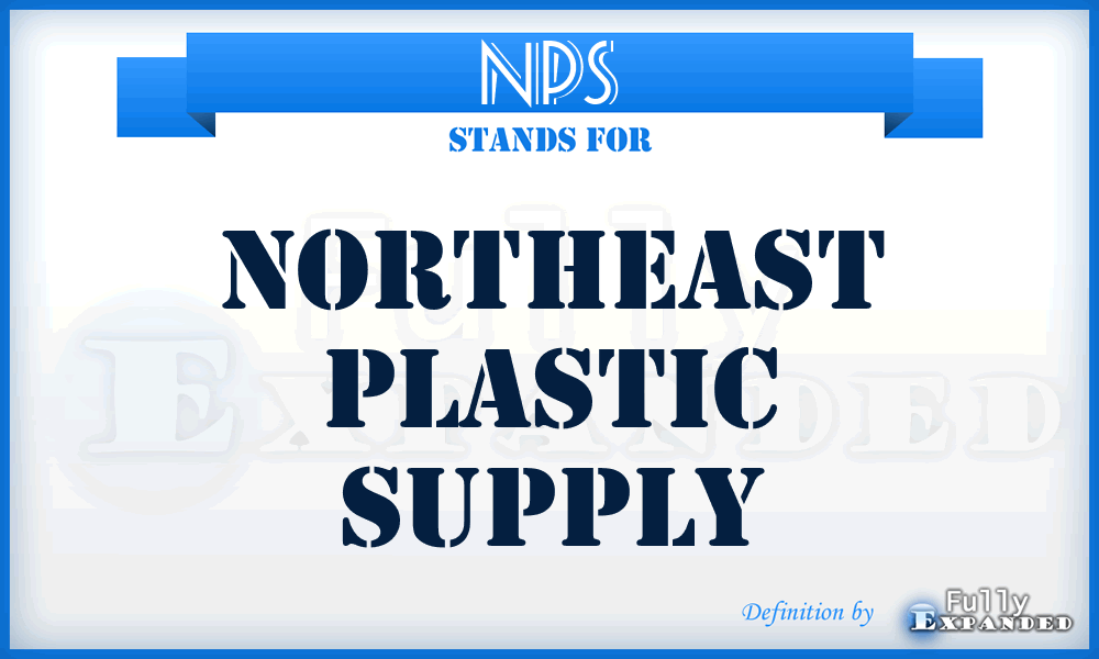 NPS - Northeast Plastic Supply