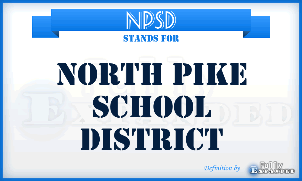 NPSD - North Pike School District