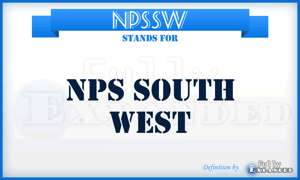 NPSSW - NPS South West