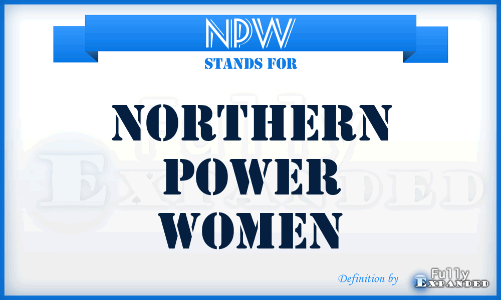 NPW - Northern Power Women