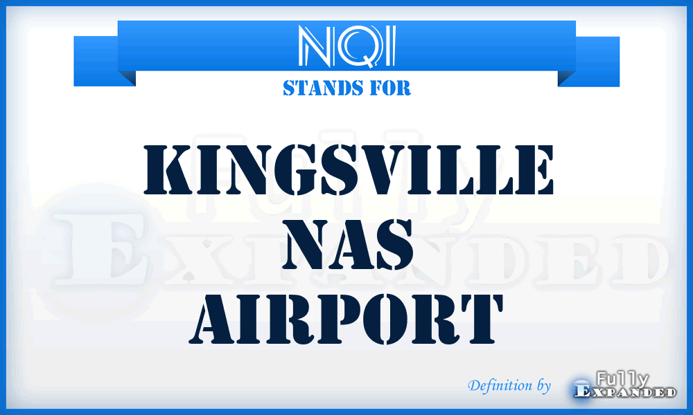 NQI - Kingsville Nas airport