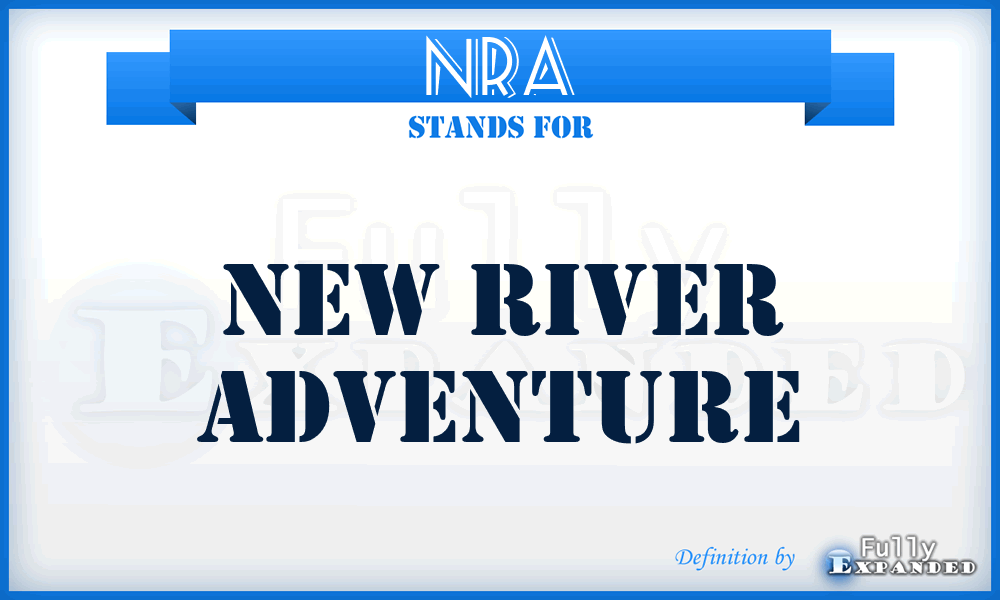 NRA - New River Adventure