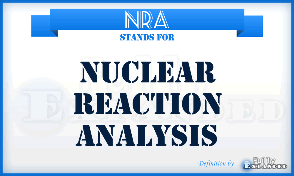 NRA - Nuclear Reaction Analysis