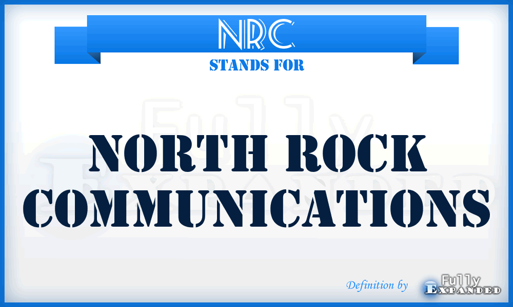 NRC - North Rock Communications