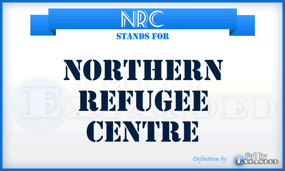 NRC - Northern Refugee Centre