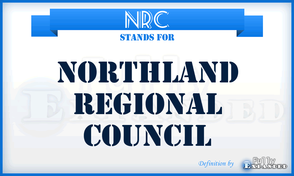 NRC - Northland Regional Council