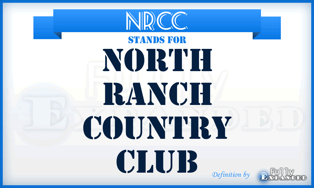 NRCC - North Ranch Country Club