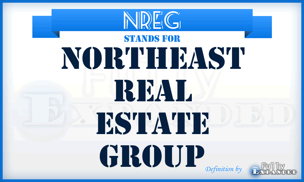 NREG - Northeast Real Estate Group