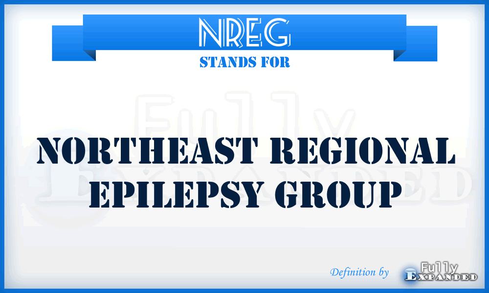 NREG - Northeast Regional Epilepsy Group