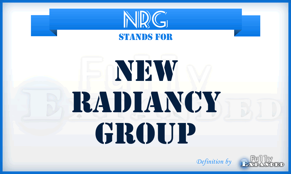 NRG - New Radiancy Group