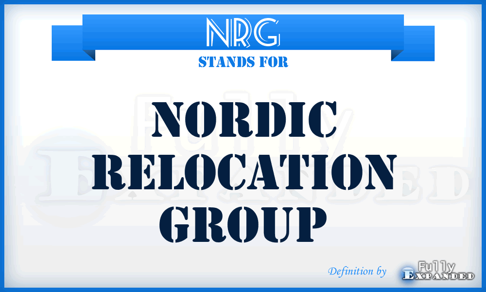 NRG - Nordic Relocation Group