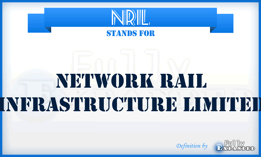 NRIL - Network Rail Infrastructure Limited