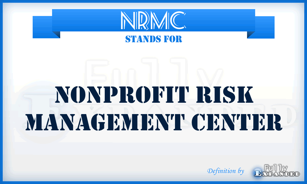 NRMC - Nonprofit Risk Management Center