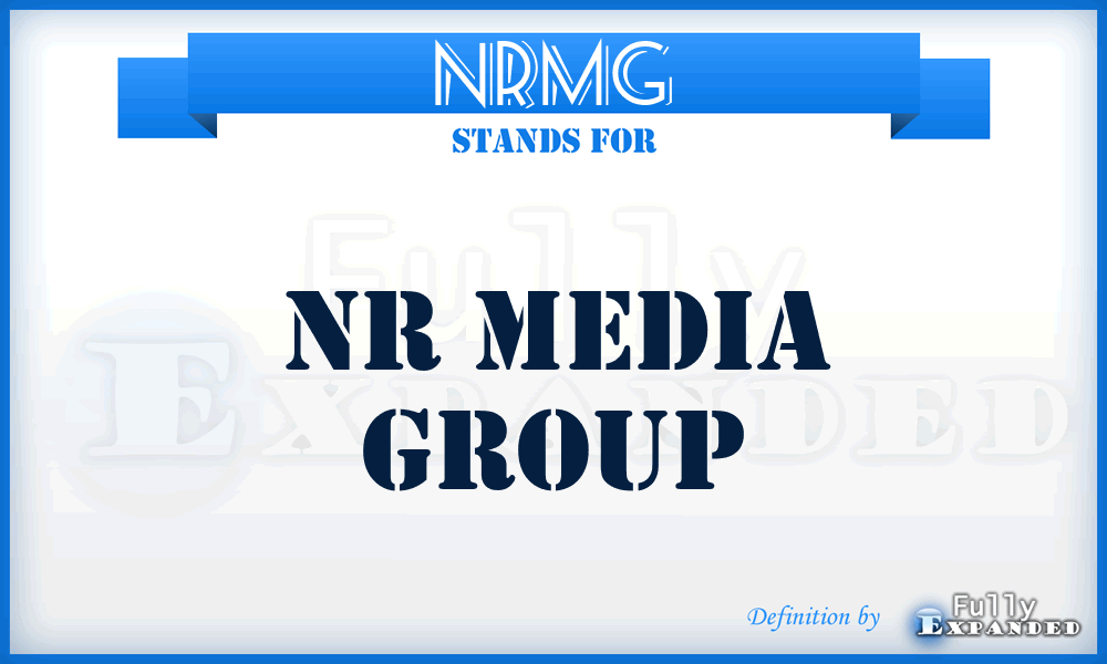 NRMG - NR Media Group