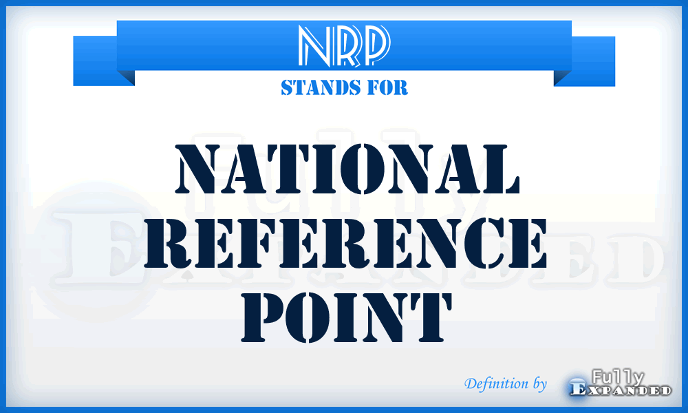 NRP - National Reference Point