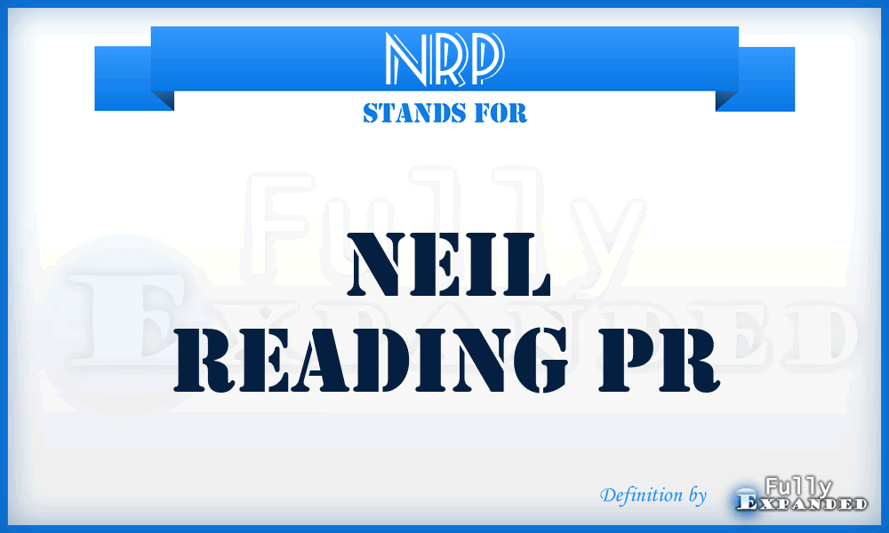 NRP - Neil Reading Pr