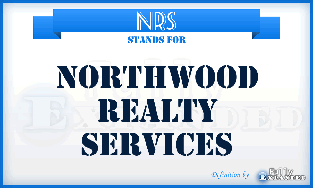 NRS - Northwood Realty Services