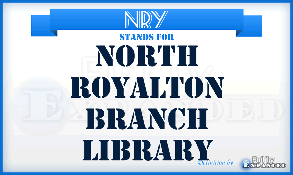NRY - North Royalton Branch Library
