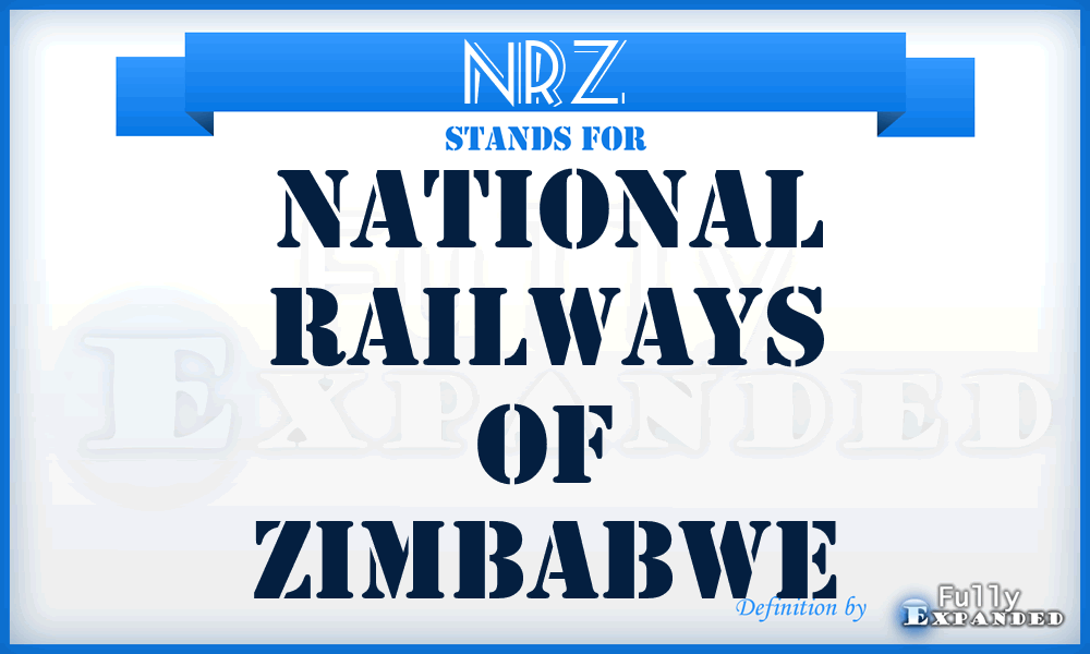 NRZ - National Railways of Zimbabwe