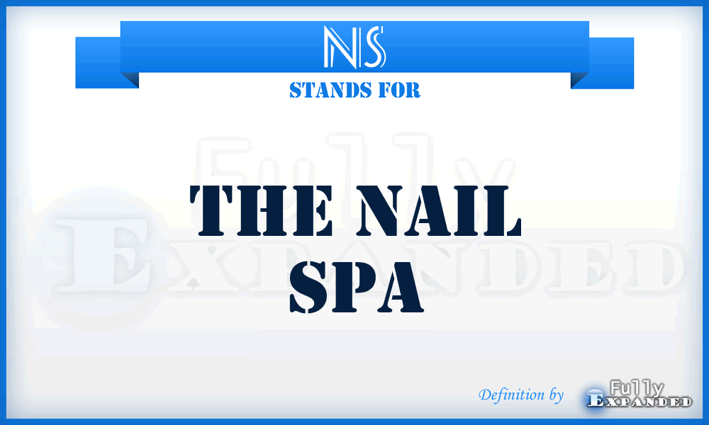 NS - The Nail Spa