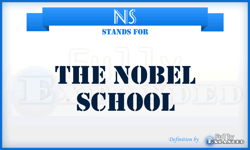 NS - The Nobel School