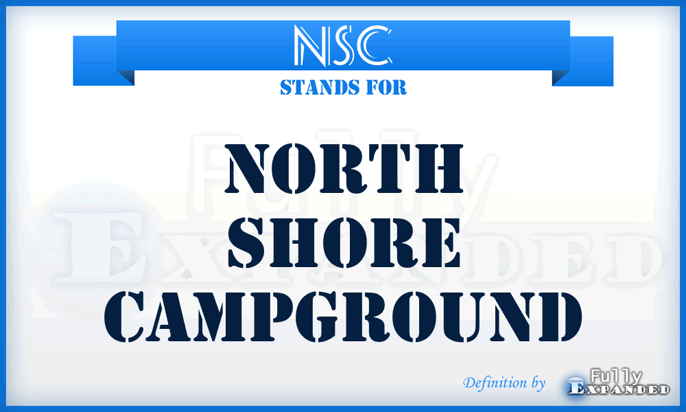 NSC - North Shore Campground